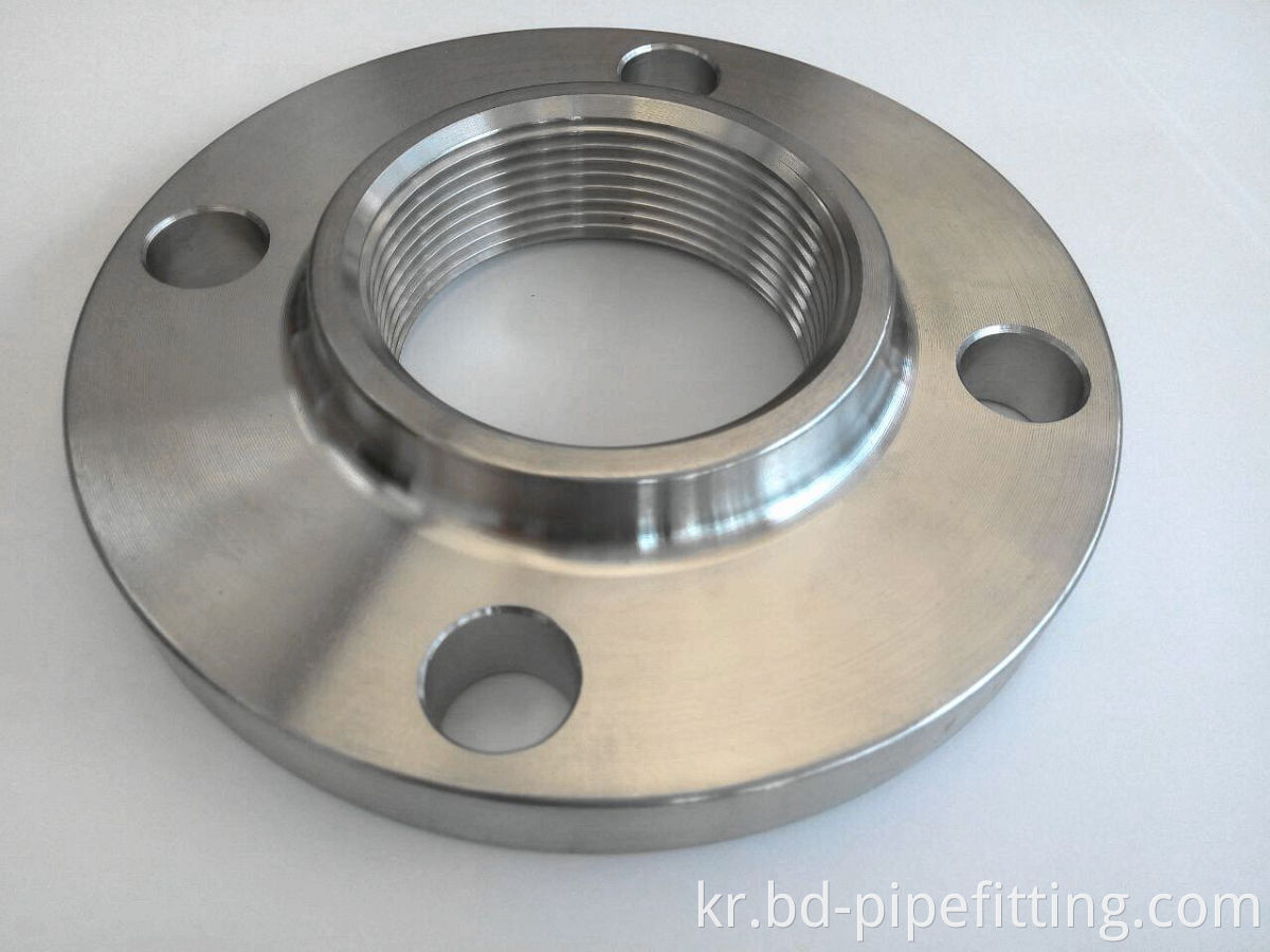 150# 304 SS ANSI RF THREADED FLANGE